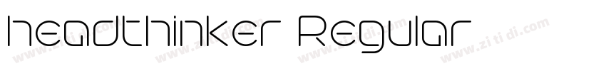 headthinker Regular字体转换 headthinker Regular字体转换